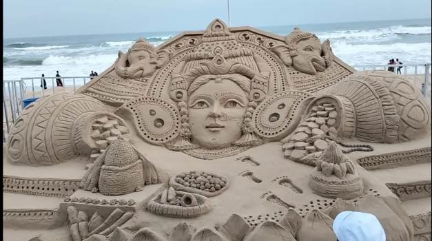 ୧୩ ତମ ଆନ୍ତର୍ଜାତୀୟ ବାଲୁକା କଳା ଉତ୍ସବ ଉଦଯାପିତ