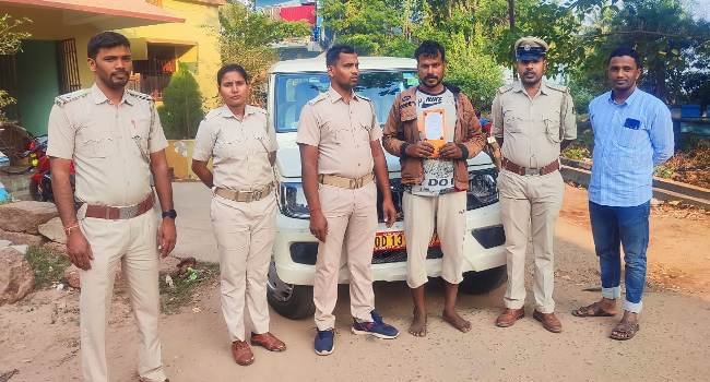 ୫୨ ଗ୍ରାମ ବ୍ରାଉନ ସୁଗାର ଜବତ
