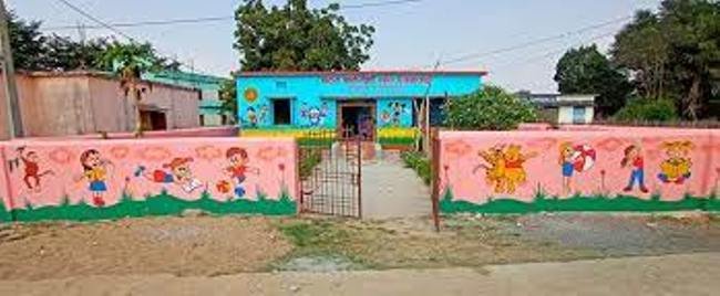 ଅଙ୍ଗନୱାଡ଼ି କେନ୍ଦ୍ର ର ନବ ନିର୍ମିତ କୋଠା ଉଦଘାଟିତ