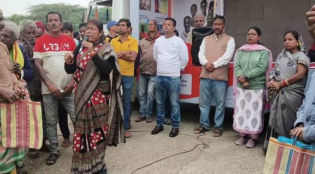 ମୋଦି ସରକାରଙ୍କ ଗ୍ୟାରେଣ୍ଟି ଆମ "ସଂକଳ୍ପ ବିକଶିତ ଭାରତ" ରଥ ହିଡିଗାଁ ଗ୍ରାମପଞ୍ଚାୟତରେ ପରିକ୍ରମା