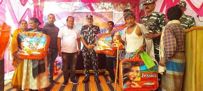 ବେଲଘର ପଞ୍ଚାୟତରେ ସିଆରପିଏଫ ୧୨୭ ବାଟାଲିୟନ ତରଫରୁ ଜନସମ୍ପର୍କ ଶିବିର