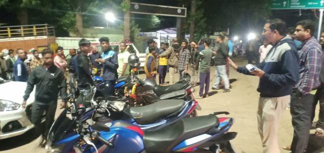 ବାଲିଗୁଡାରେ ସିରିଜ ଦୁର୍ଘଟଣା ପରେ ପୋଲିସର ଯାନବାହନ ଯାଞ୍ଚ କଡାକଡି