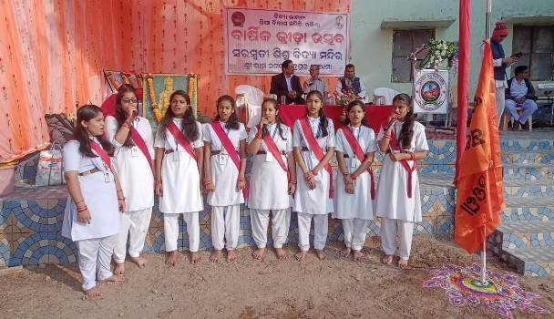 ସରସ୍ବତୀ ଶିଶୁବିଦ୍ୟାମନ୍ଦିର ବାର୍ଷିକ କ୍ରୀଡା ଉଦଘାଟିତ