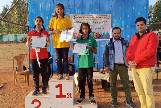 ଓଡିଶା ଆଦର୍ଶ ବିଦ୍ୟାଳୟର ବାର୍ଷିକ କ୍ରୀଡା ଉତ୍ସବ ଉଦଯାପିତ