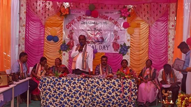 ଧବଳପୁର ସରକାରୀ ଉଚ୍ଚ ବିଦ୍ୟାଳୟ ର ବାର୍ଷିକ ଉତ୍ସବ ପାଳିତ