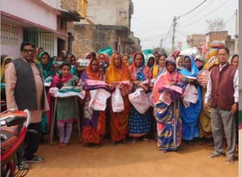 ଗରୀବ ଓ ଅସହାୟଙ୍କୁ ଶୀତ ବସ୍ତ୍ର ବିତରଣ