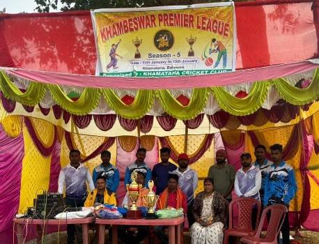 ଖମଟଣା କ୍ରିକେଟ କ୍ଲବ ତରଫରୁ ଖମ୍ବେଶ୍ୱର ପ୍ରମିୟର ଲିଗ୍ ଅନୁଷ୍ଠିତ
