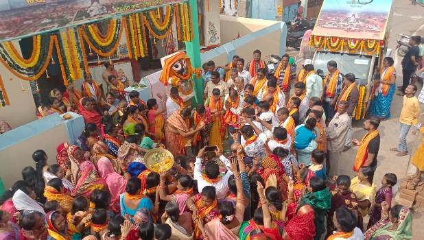 ୯ ଓ ୧୧ନଂ ୱାର୍ଡରେ କମ୍ପି ଉଠିଲା ଜୟ ଜଗନ୍ନାଥ ଧ୍ୱନୀ