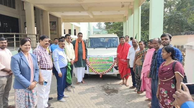 ଶ୍ରୀ ମନ୍ଦିର ପରିକ୍ରମା ପ୍ରକଳ୍ପ ଲୋକାର୍ପଣ ଉତ୍ସବରେ ଗଜପତିରୁ ୪ ଜଣ ସେବାୟତ ଯୋଗଦେବା ପାଇଁ ପୁରୀ ଯାତ୍ରା କଲେ