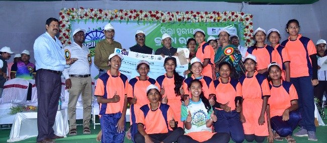 ଗଜପତି ଜିଲ୍ଲାସ୍ତରୀୟ ସ୍ତରୀୟ ନୂଆ-ଓ,ଯୁବ ଓଡ଼ିଶା ନବୀନ ଓଡ଼ିଶା, କ୍ରୀଡ଼ା ଉତ୍ସବ ଉଦଯାପିତ