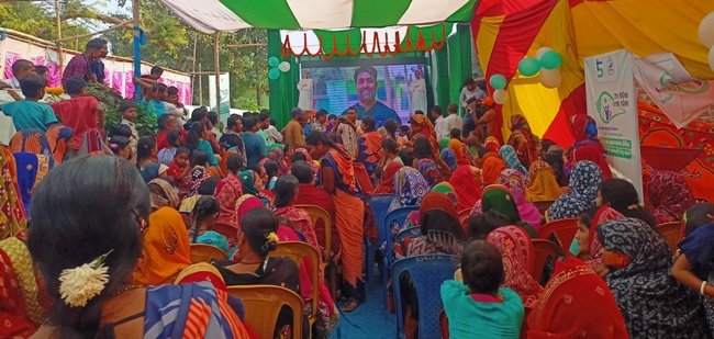 ପୋଡ଼ାମାରୀରେ ଆମ ଓଡ଼ିଶା ନବୀନ ଓଡ଼ିଶା ସଚେତନତା କାର୍ଯ୍ୟକ୍ରମ ଅନୁଷ୍ଠିତ