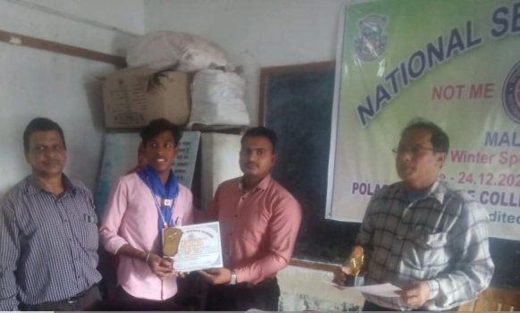 ଖଣ୍ଡୁରୁ ଗ୍ରାମରେ ଏନଏସଏସ ଶୀତ କାଳୀନ ଶିବିରର ଉଦଯାପିତ