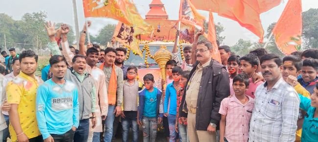 ଶ୍ରୀରାମ ଲାଲାଙ୍କ ପ୍ରାଣ ପ୍ରତିଷ୍ଠା ଉତ୍ସବ ପାଇଁ ନାଉଗାଁ ବ୍ଳକରେ ଭକ୍ତିମୟ ପରିବେଶ ସୃଷ୍ଟି