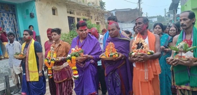 ବ୍ରାହ୍ମଣ ସୀତାପୁରରେ ରାମ ମନ୍ଦିର ପ୍ରତିଷ୍ଠା