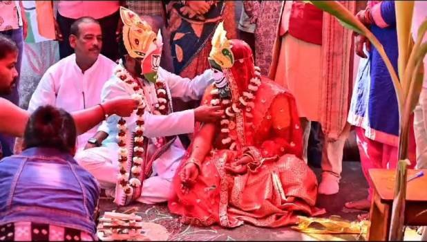 କଂଗ୍ରେସ କର୍ମୀ ଙ୍କ ଦ୍ଵାରା ବିଜେଡ଼ି - ବିଜେପି ମଧ୍ୟରେ ବିବାହ କାର୍ଯ୍ୟ ଅନୁଷ୍ଠିତ