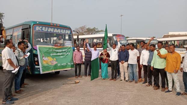 ଶ୍ରୀ ମନ୍ଦିର ପରିକ୍ରମା ପ୍ରକଳ୍ପ ଦେଖିବା ନିମନ୍ତେ ଛତ୍ରପୁର ବ୍ଲକ ଓ ଏନଏସି ର ବହୁ ଜଗନ୍ନାଥ ପ୍ରେମୀ