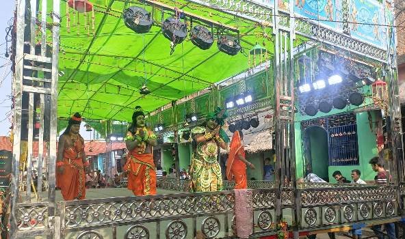 ମହା ଶିବରାତ୍ରି ଉପଲକ୍ଷେ ଗାଙ୍ଗପୁରରେ ଦୁଇ ପୁଞ୍ଜା ରାମାୟଣ ନାଟକ ମଞ୍ଚସ୍ଥ