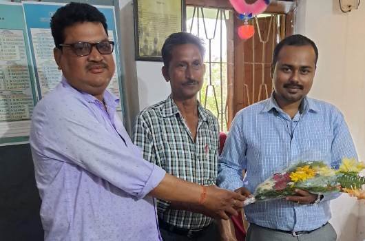 ନୂତନ ବିଇଓଙ୍କୁ ସ୍ୱାଗତ ଜଣାଇଲା ଶିକ୍ଷକ ସଂଘ