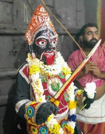 କାଳିକା ନୃତ୍ୟ.. ମଙ୍ଗଳା ମନ୍ଦିର ର ଏକ ଅନନ୍ୟ ପରମ୍ପରା