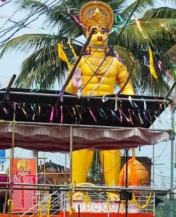ଝୋଲରୀରେ ହନୁମାନ ବିଗ୍ରହ ପ୍ରତିଷ୍ଠା ଓ ଅଷ୍ଟଦଳ ନାମ ସଂକିର୍ତ୍ତନ