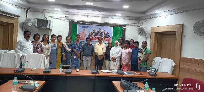 ଗଜପତିରେ ଶତ ପ୍ରତିଶତ ମତଦାନ ପାଇଁ ସଚେତନତା