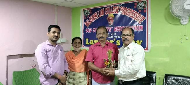 ବାଲେଶ୍ୱର ଆଇନ୍ ମହାବିଦ୍ୟାଳୟ ଅଗ୍ରଣୀ ପୁରାତନ ଛାତ୍ର ସଂସଦ ତରଫରୁ ମଧୁବାବୁଙ୍କ ଜନ୍ମଜୟନ୍ତି ପାଳନ