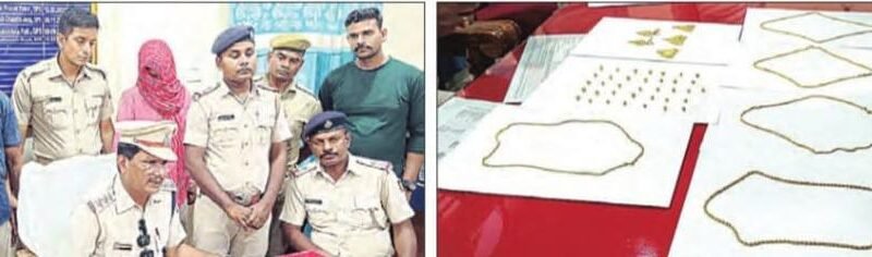 ଗଜପତିରେ ଆନ୍ତଃରାଜ୍ୟ 2 ଜଣ ସୁନା ଚେନ ଲୁଟେରା ଗିରଫ