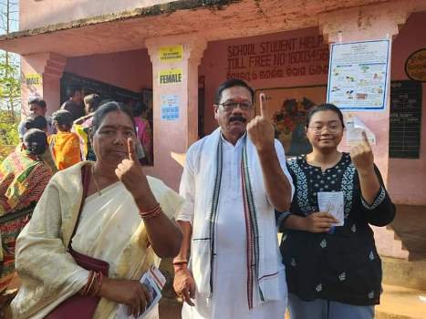 ବାଲିଗୁଡା ନିର୍ବାଚନ ମଣ୍ଡଳୀରେ ଶାନ୍ତିପୁର୍ଣ୍ଣ ମତଦାନ ସରିଲା