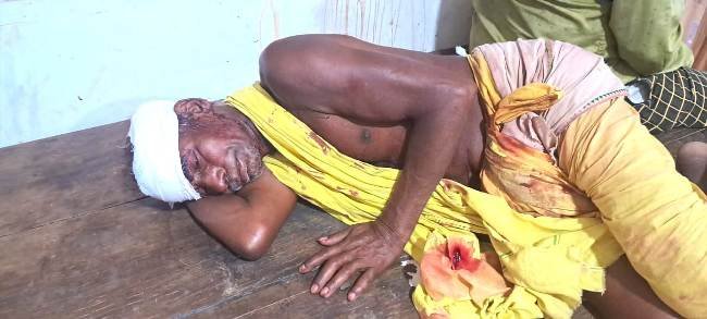 ପୂର୍ବ ଶତ୍ରୁତା  ରୁ ବୃଦ୍ଧଙ୍କୁ ମରଣାନ୍ତକ ଆକ୍ରମଣ ଥାନାରେ ଏତଲା  