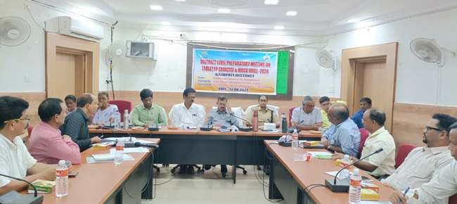 ଗଜପତି ଜିଲ୍ଲାସ୍ତରୀୟ ପ୍ରାକୃତିକ ବିପର୍ଯ୍ୟୟ କମିଟି ଓ ଟେବୁଲ୍ ଟପ୍ ଅଭ୍ୟାସର ପ୍ରସ୍ତୁତି ବୈଠକ