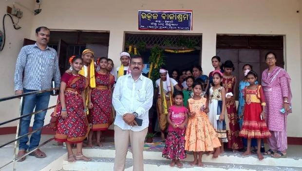 ଉତ୍କଳ ବାଳାଶ୍ରମ ଶିଶୁଙ୍କ ମେଳରେ ଗଜପତି ଜିଲ୍ଲାପାଳ ପାଳିଲେ ରଜ ଉତ୍ସବ