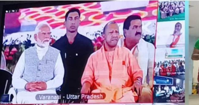 ଭର୍ଚୁଆଲ ମୋଡରେ ଗଜପତି ଜିଲ୍ଲାସ୍ତରୀୟ ପିଏମ କିସାନ ଉତ୍ସବ