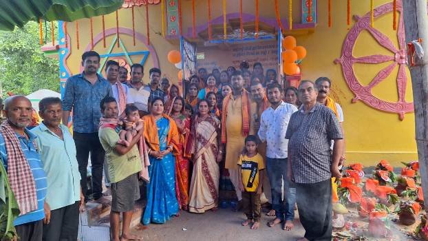 ଗଳିଗୋପାଳପୁର ଗ୍ରାମରେ ମନ୍ଦିର ପ୍ରତିଷ୍ଠା ଉତ୍ସବ, ଯୋଗଦେଲେ ବହୁ ମାନ୍ୟଗଣ୍ୟ ବ୍ୟକ୍ତି