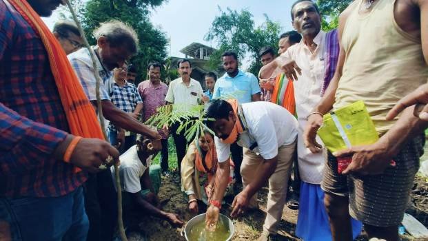 ଶ୍ରୀଜଙ୍ଗ ପଞ୍ଚାୟତର ମହମଦାବଦ୍ ଗ୍ରାମର ମା ଗୁଣ୍ଡିଚା ମନ୍ଦିର ପରିସରରେ ବୃକ୍ଷ ରୋପଣ କାର୍ଯ୍ୟକ୍ରମ