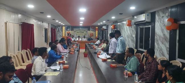 ବ୍ଲକ ସ୍ତରୀୟ ବ୍ୟାଙ୍କ ପରାମର୍ଶ ଦାତା କମିଟି ବୈଠକ