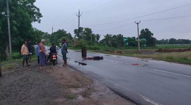 ବଞ୍ଚୋ ଛକରେ ଅଜଣା ଗାଡି ଧକ୍କାରେ ଜଣେ ବ୍ୟକ୍ତି ଙ୍କ ମୃତ୍ୟୁ