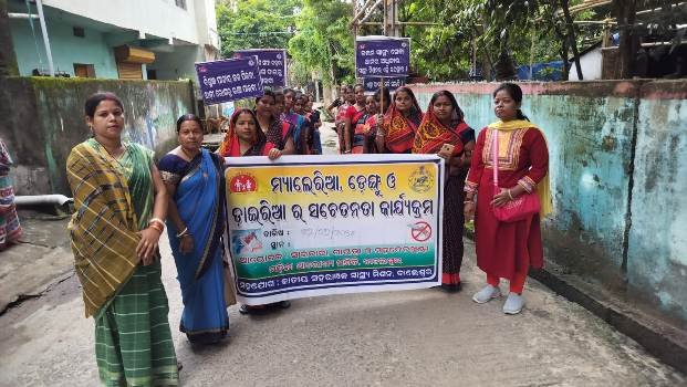 ମ୍ୟାଲେରିଆ,ଡେଙ୍ଗୁ ଓ ଡାଇରିଆ ସଚେତନତା କାର୍ଯ୍ୟକ୍ରମ