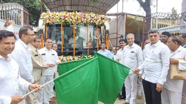 ସତ୍ୟସାଇବାବା ସଂଗଠନର ମୋବାଇଲ ହେଲଥ ବ୍ୟାନ ର ଶୁଭାରମ୍ଭ