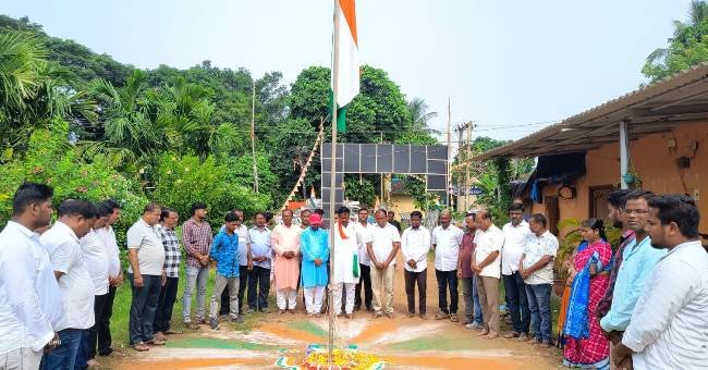 ରେମୁଣା ବିଜେପି କାର୍ଯ୍ୟାଳୟରେ ସ୍ବାଧିନତା ଦିବସ ପାଳିତ