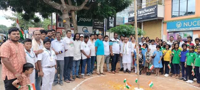 ସାମାଜିକ ଯୁବ ସଂଗଠନ ପକ୍ଷରୁ ସ୍ବାଧୀନତା ଦିବସ ପାଳିତ