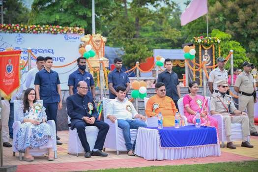 ଜିଲ୍ଲା ସ୍ତରୀୟ ୭୮ ତମ ସ୍ବାଧୀନତା ଦିବସ ମହା ସମାରୋହରେ ପାଳିତ