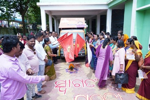 ଗଞ୍ଜାମ ବ୍ଳକରେ ବୁଲିଲା ସୁଭଦ୍ରା ରଥ