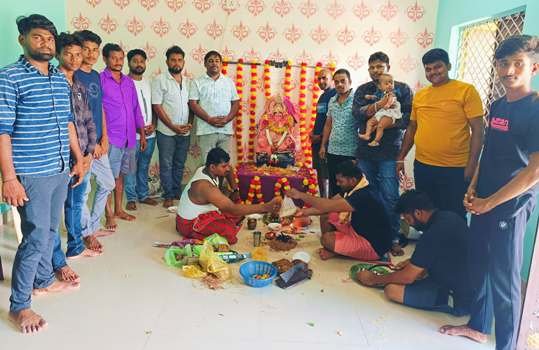 ଶାସଙ୍ଗ ଗ୍ରାମରେ ଗଣେଷ ପୂଜା ପାଳିତ