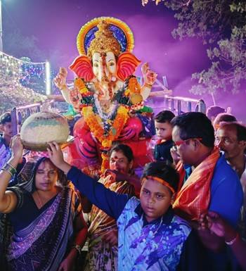 ଗଜାନନଙ୍କ ଲଡ଼ୁ ୮୦ ହଜାର ୨୦୦ ଟଙ୍କାରେ ନିଲାମ ହେଲା