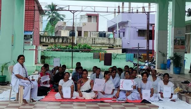 ର୍ନସିଂ ଅଫିସରଙ୍କ ସମ୍ପୂର୍ଣ କାର୍ଯ୍ୟ ବନ୍ଦ ଆନ୍ଦୋଳନ, ସ୍ୱାସ୍ଥ୍ୟସେବା ପ୍ରଭାବିତ