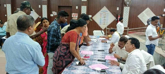 କେନ୍ଦ୍ରାପଡାରେ ମିଳିତ ଅଭିଯୋଗ ଶୁଣାଣି ଶିବିର