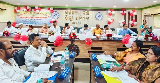 ବାଲେଶ୍ୱର ଜିଲ୍ଲାର ଷଷ୍ଠ ଜିଲ୍ଲା ପରିଷଦର ଷଷ୍ଠ ବୈଠକ ଅନୁଷ୍ଠିତ