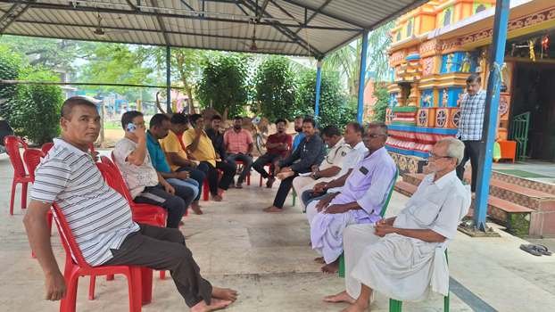 ନନ୍ଦିପଦା ପୁଲିସ ପକ୍ଷରୁ ଲକ୍ଷ୍ମୀପୂଜ଼ା ପରିଚାଳନା ବୈଠକ