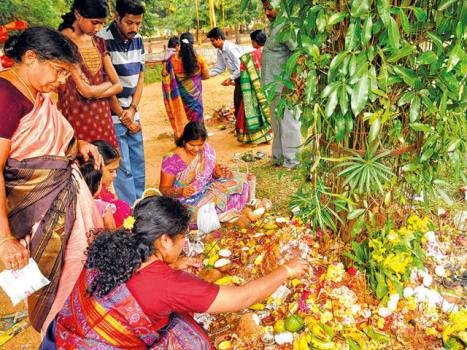 ତେଲୁଗୁ ସମ୍ପ୍ରଦାୟର ନାଗ ଚତୁର୍ଥୀ ପୂଜା
