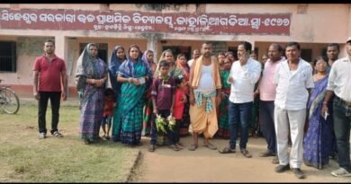 ସିଦ୍ଧେଶ୍ୱର ଉଚ୍ଚ ପ୍ରାଥମିକ ବିଦ୍ୟାଳୟ ପରିଦର୍ଶନ କରି ସମସ୍ୟା ବୁଝିଲେ ବିଧାୟକ